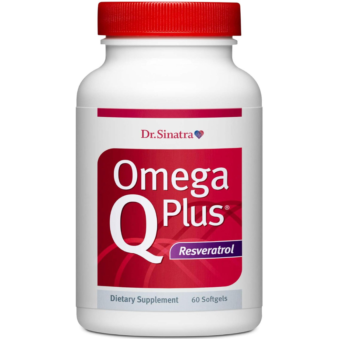 Dr. Sinatra Omega Q Plus Resveratrol – Omega-3 Supplement with CoQ10 and Resv…