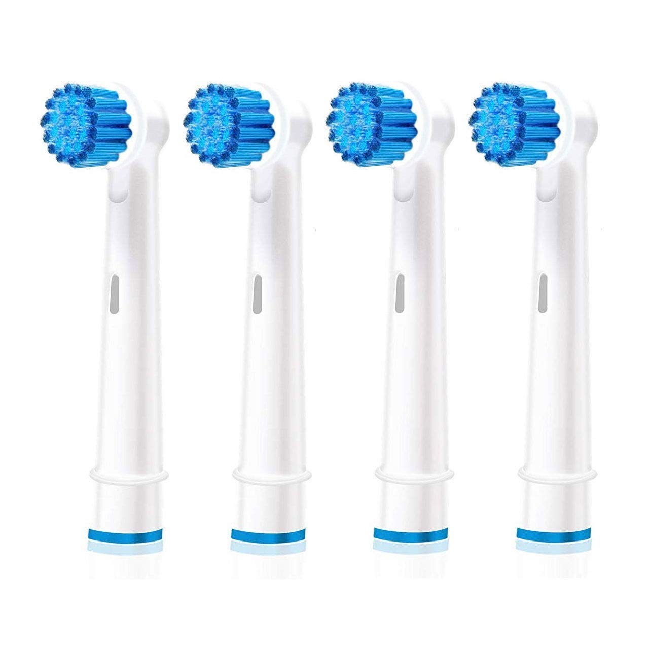 Sensitive Toothbrush Heads Compatible with Braun Oral-B Electric Toothbrush – 4
