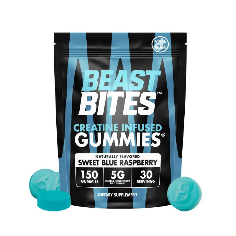 Creatine Infused Gummies – Beast Bites (NSF Certified for Sport)
