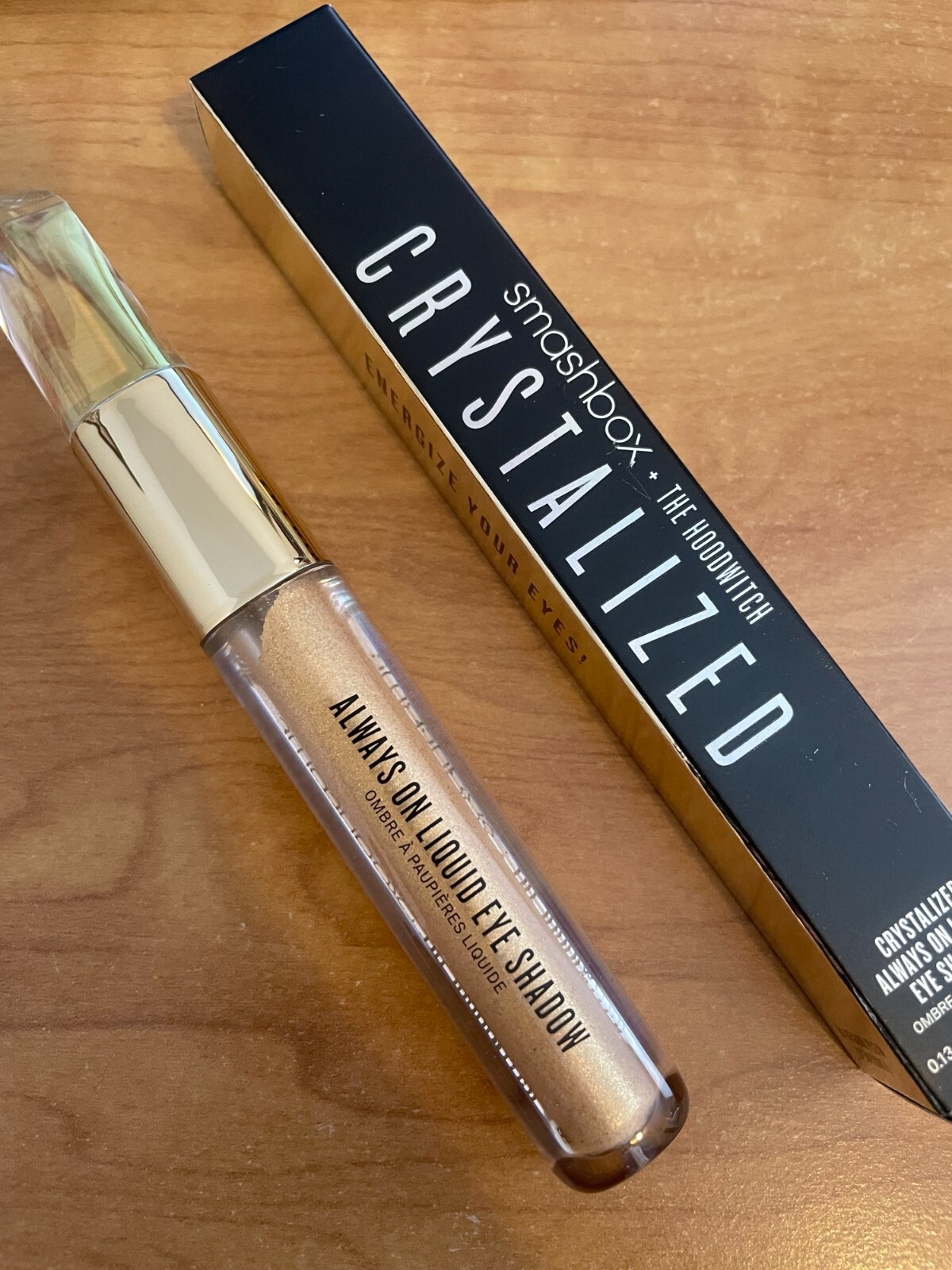 Smashbox Crystalized Always On Liquid Eye Shadow RICH CRAFT – 0.13floz/3.86mL