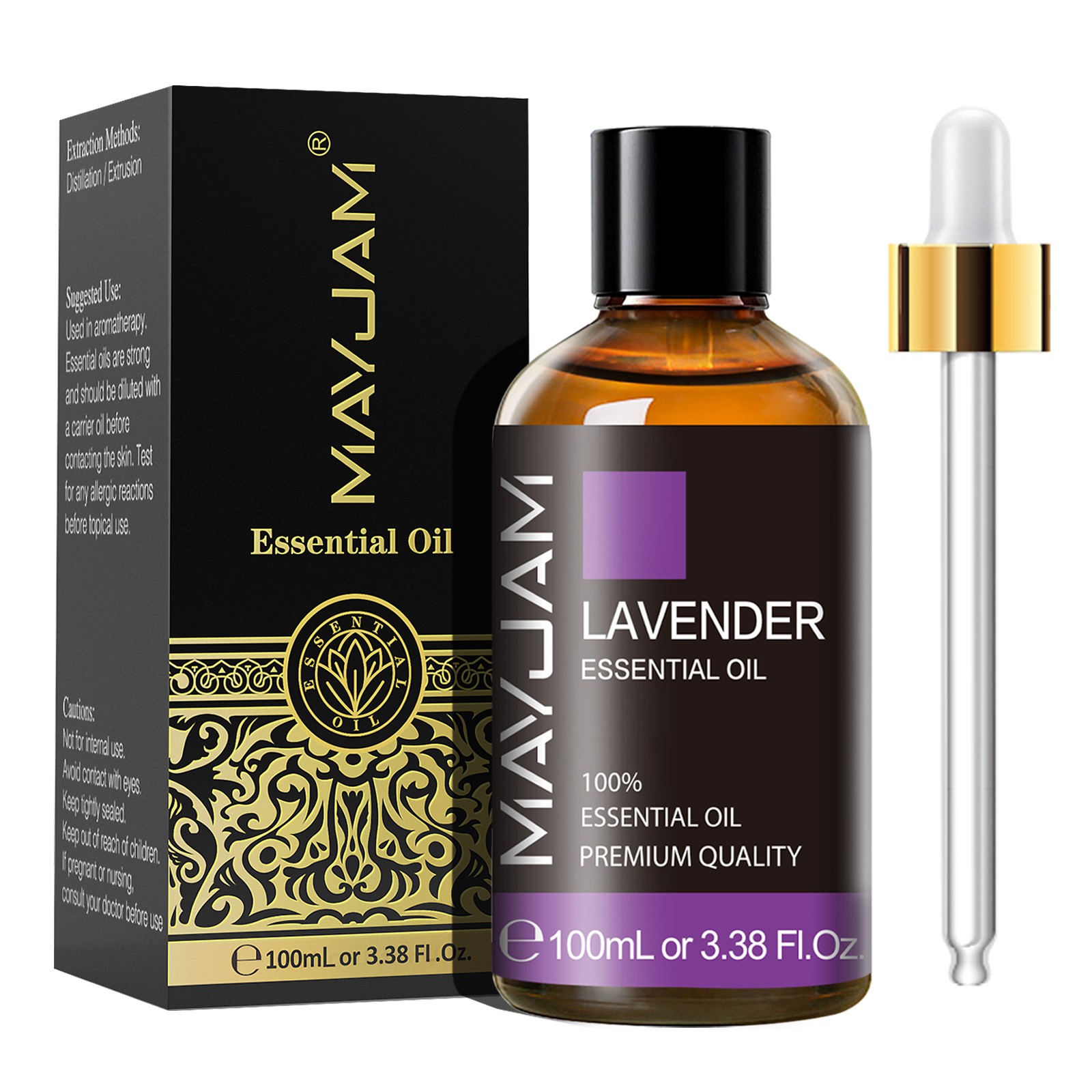 MAYJAM Essential Oils 3.38 oz 100% Pure & Natural Therapeutic Grade Aromatherapy