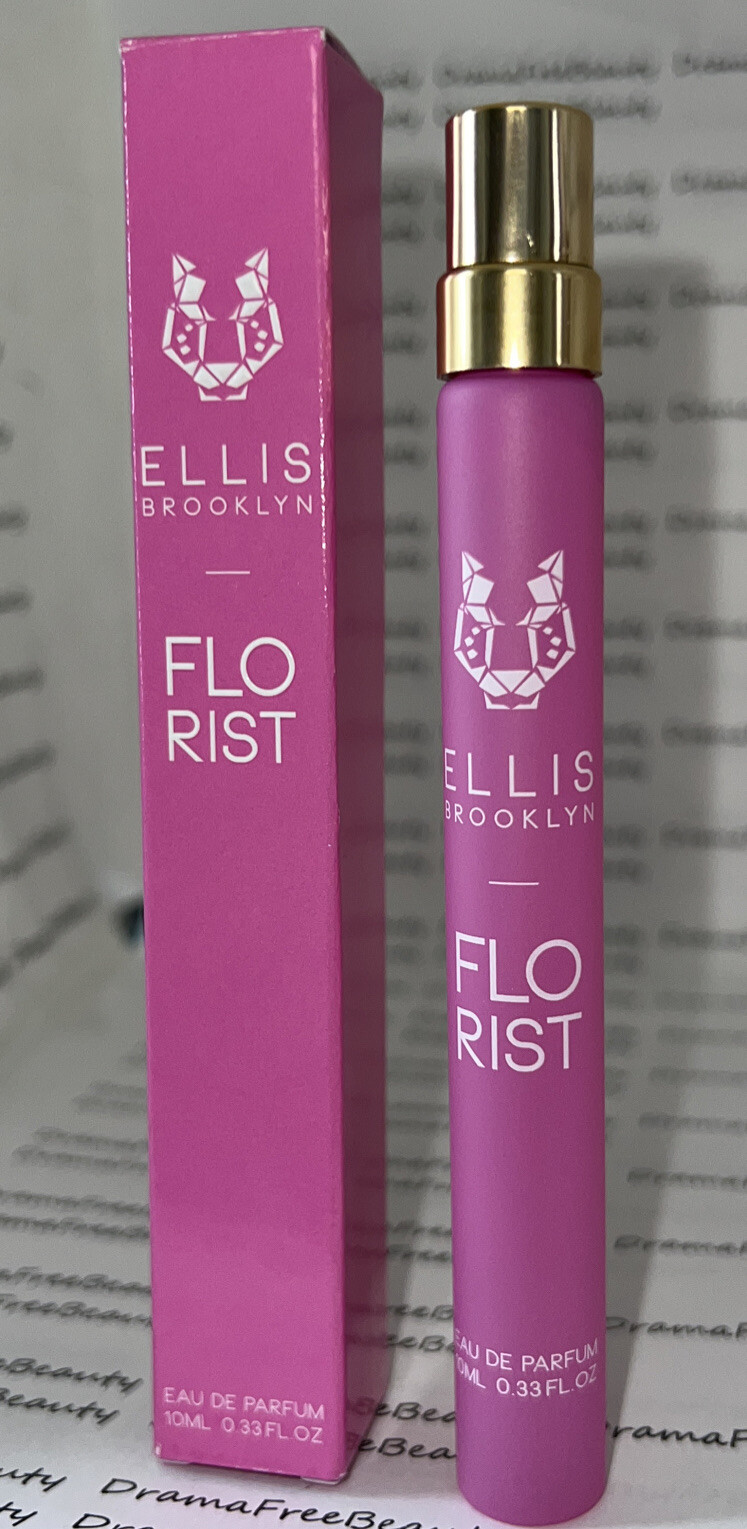 Ellis Brooklyn ~ FLORIST ~ Eau De Parfum Travel Spray EDP 10ml./.33fl.oz. BNIB
