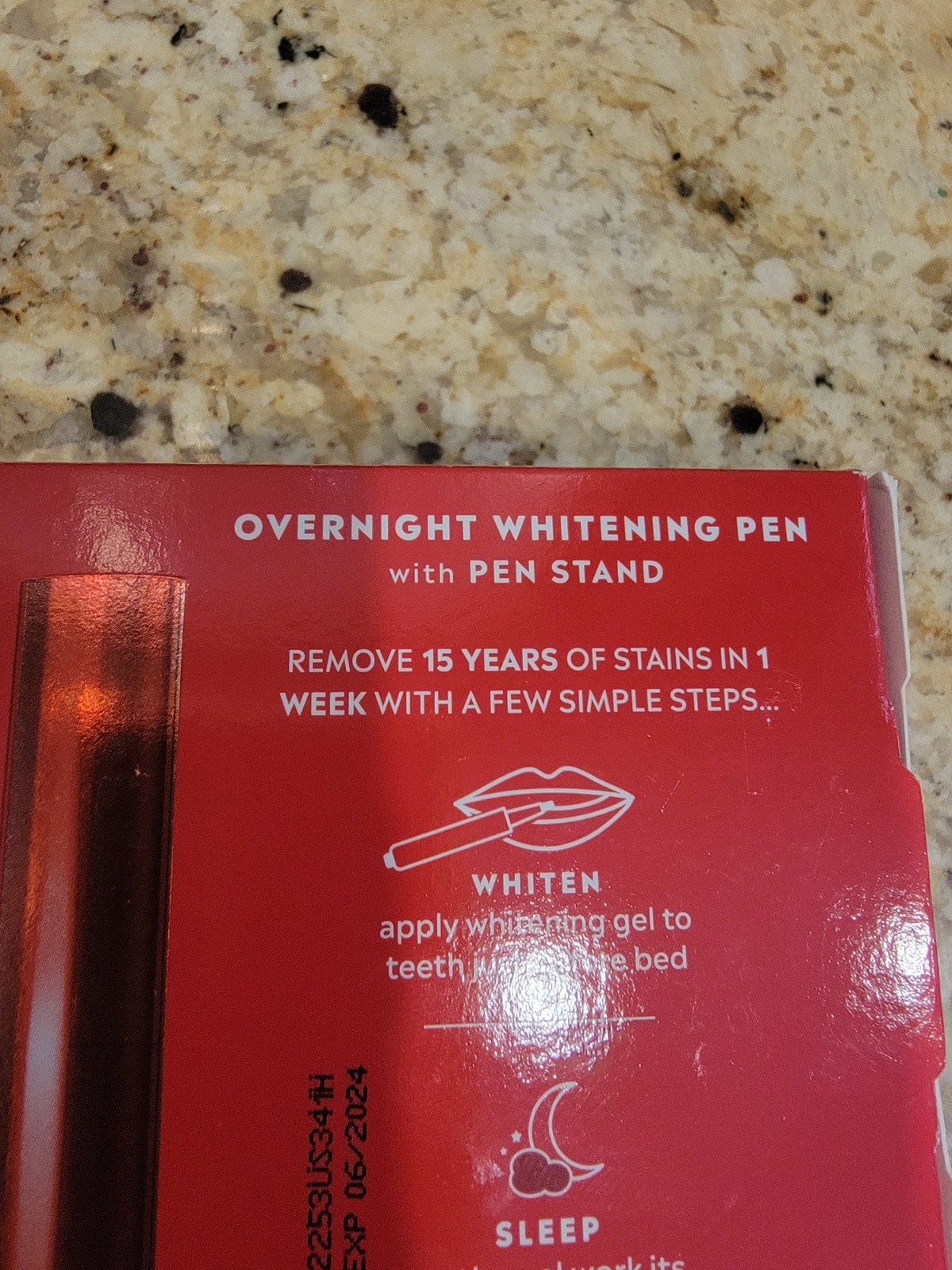 Colgate Optic White Overnight Teeth Whitening Pen Sealed 0.08oz / 2.5mL 06/2024+