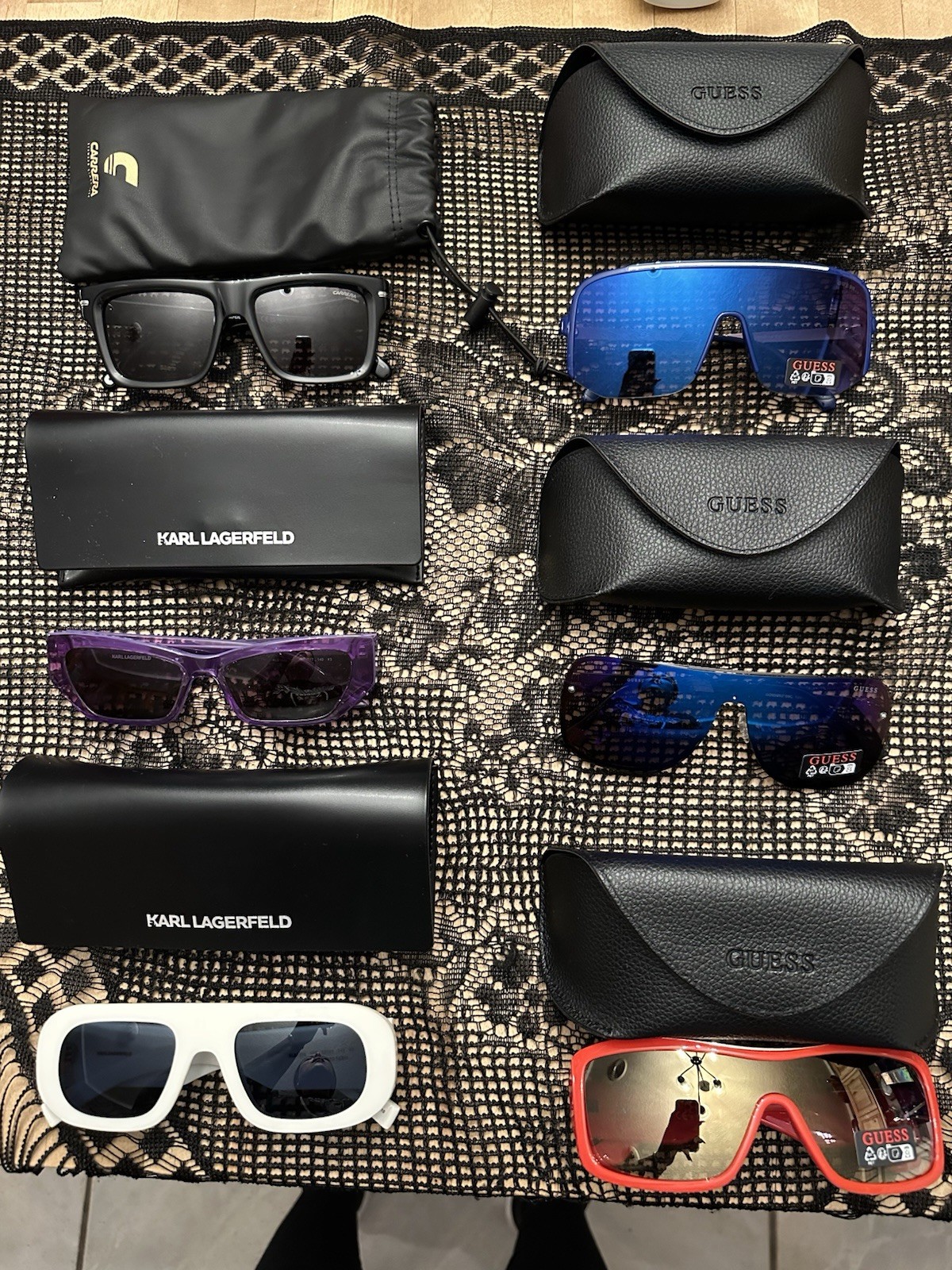 Mixed Lot Designer Sunglasses, Men’s & Women’s, 19 Pairs