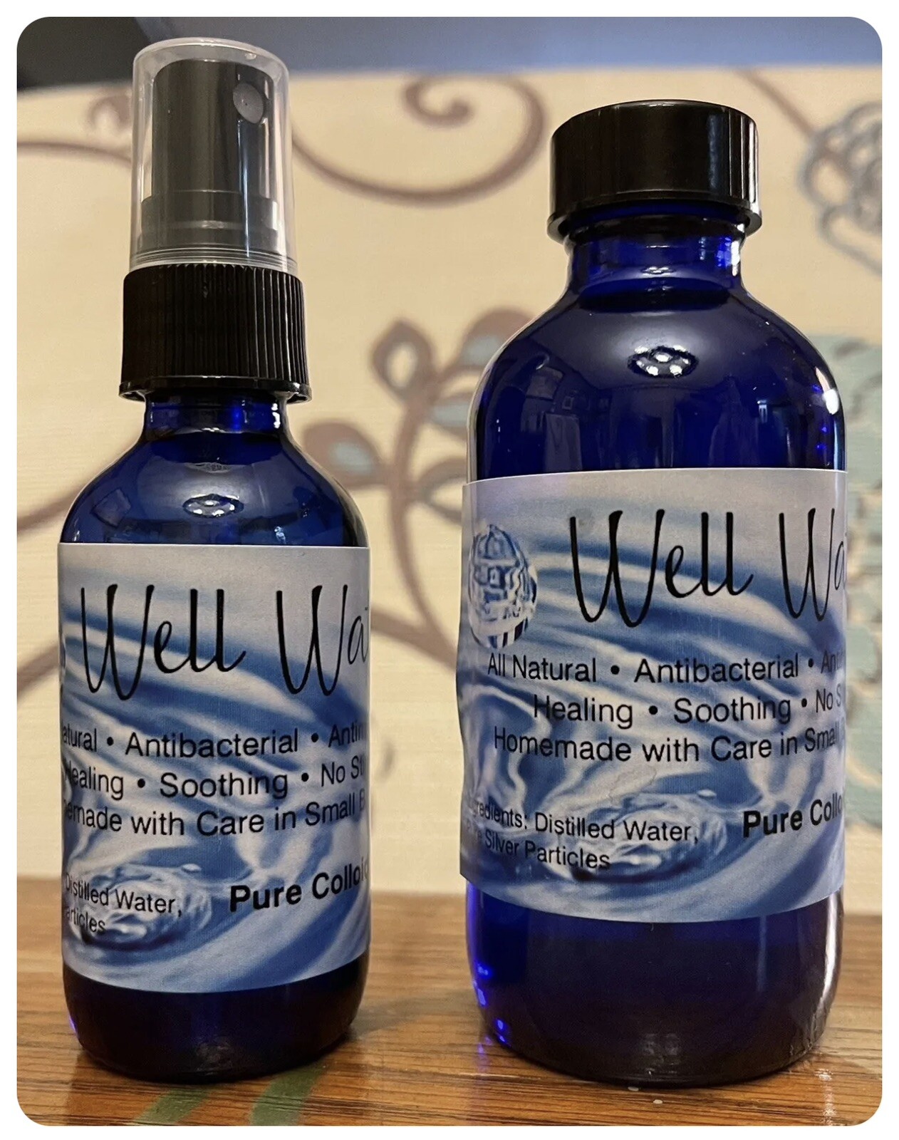 COLLOIDAL SILVER PETS Antifungal Antibacterial NANOSILVER 20ppm Disinfectant