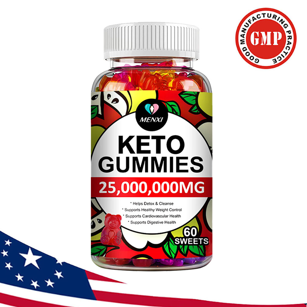 Weight Loss Apple Cider Vinegar Fat Burner ACV Keto Diet Supplements 60 Gummies