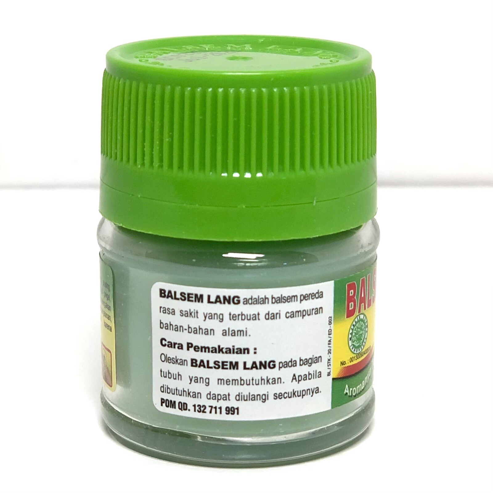 Balsem Lang Muscular Balm Ointment Neck Muscle Joint Pain Relief (Eagle Balm)