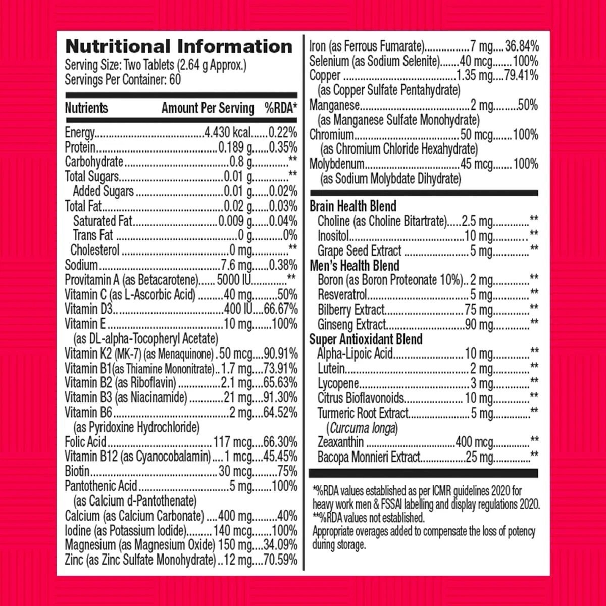 GNC Mega Men 50 Plus 120 Caplets Free Shipping Formulated In USA