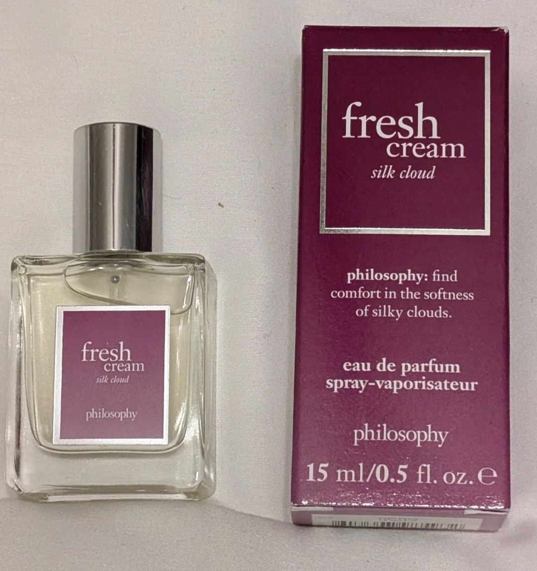 Philosophy FRESH CREAM SILK CLOUD, Eau de Parfum, ***NEW***, .5 fl oz