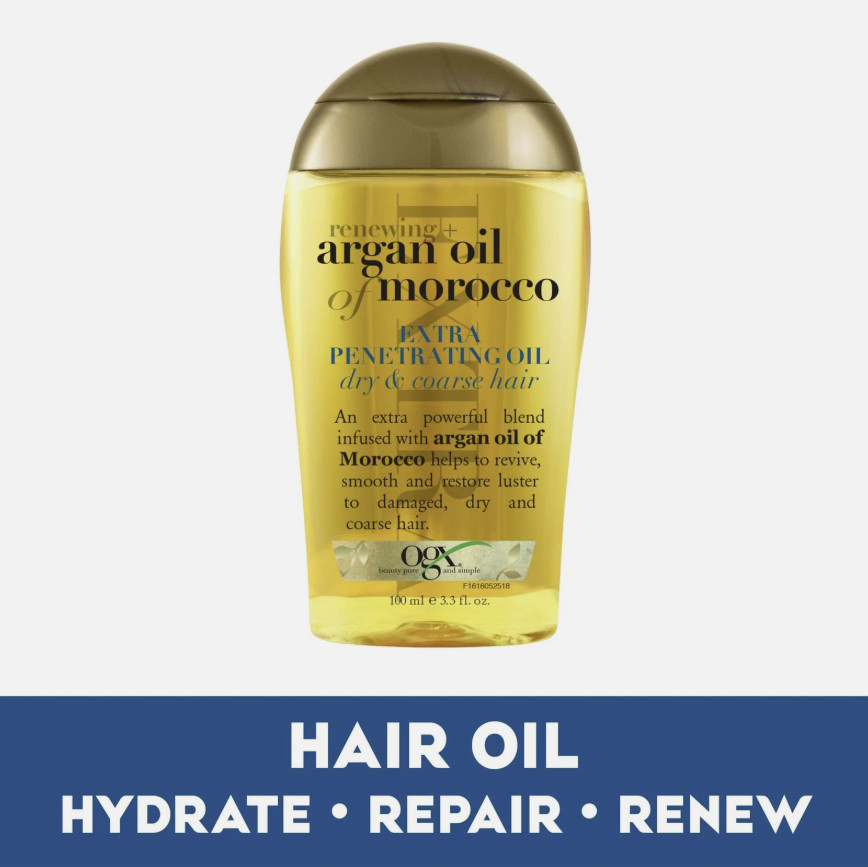OGX Extra Strength Renewing + Argan Oil of Morocco Penetrating Hair Oil 3.3 oz