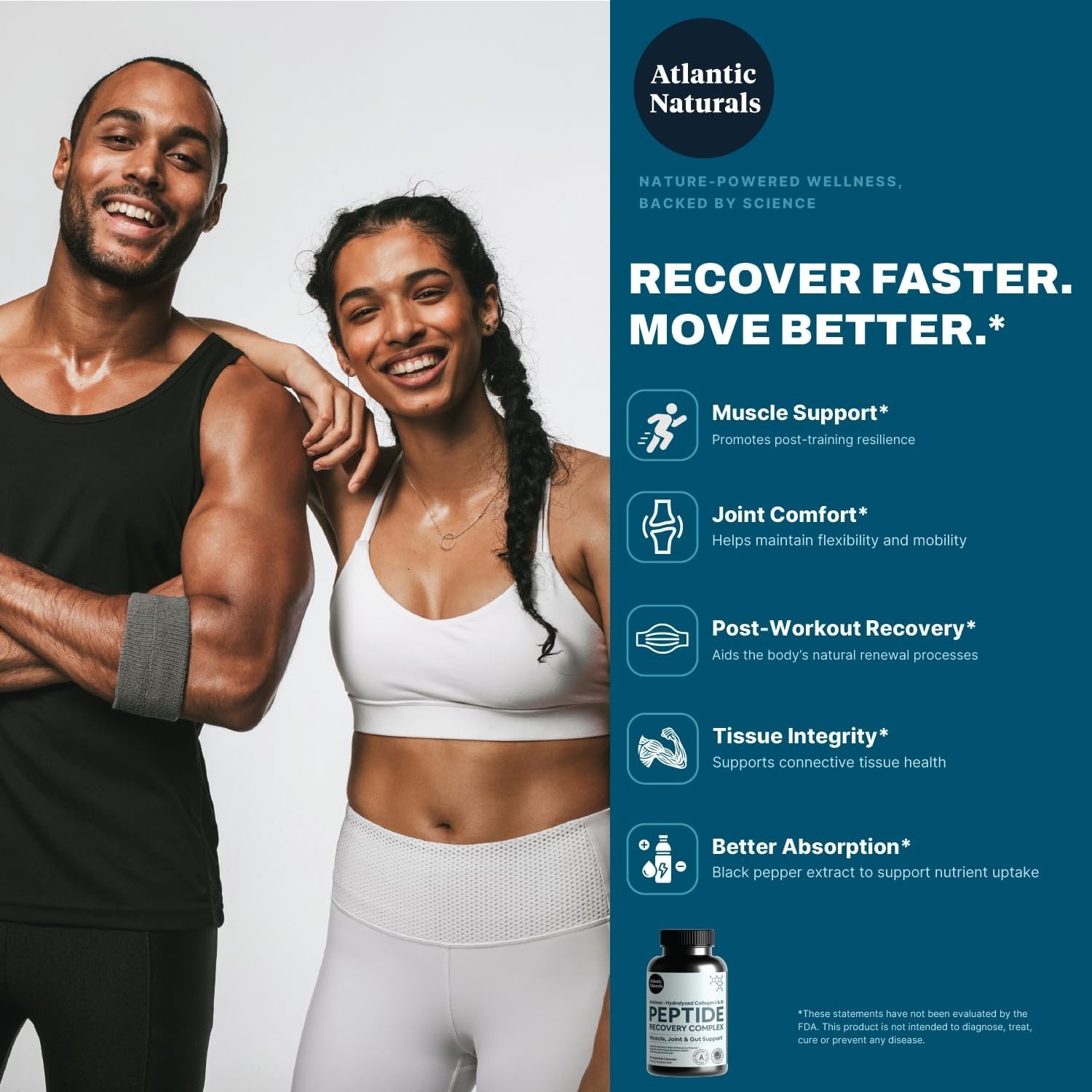 Peptide Recovery Complex – Advanced 157 Recovery Blend | Collagen Peptide Amino