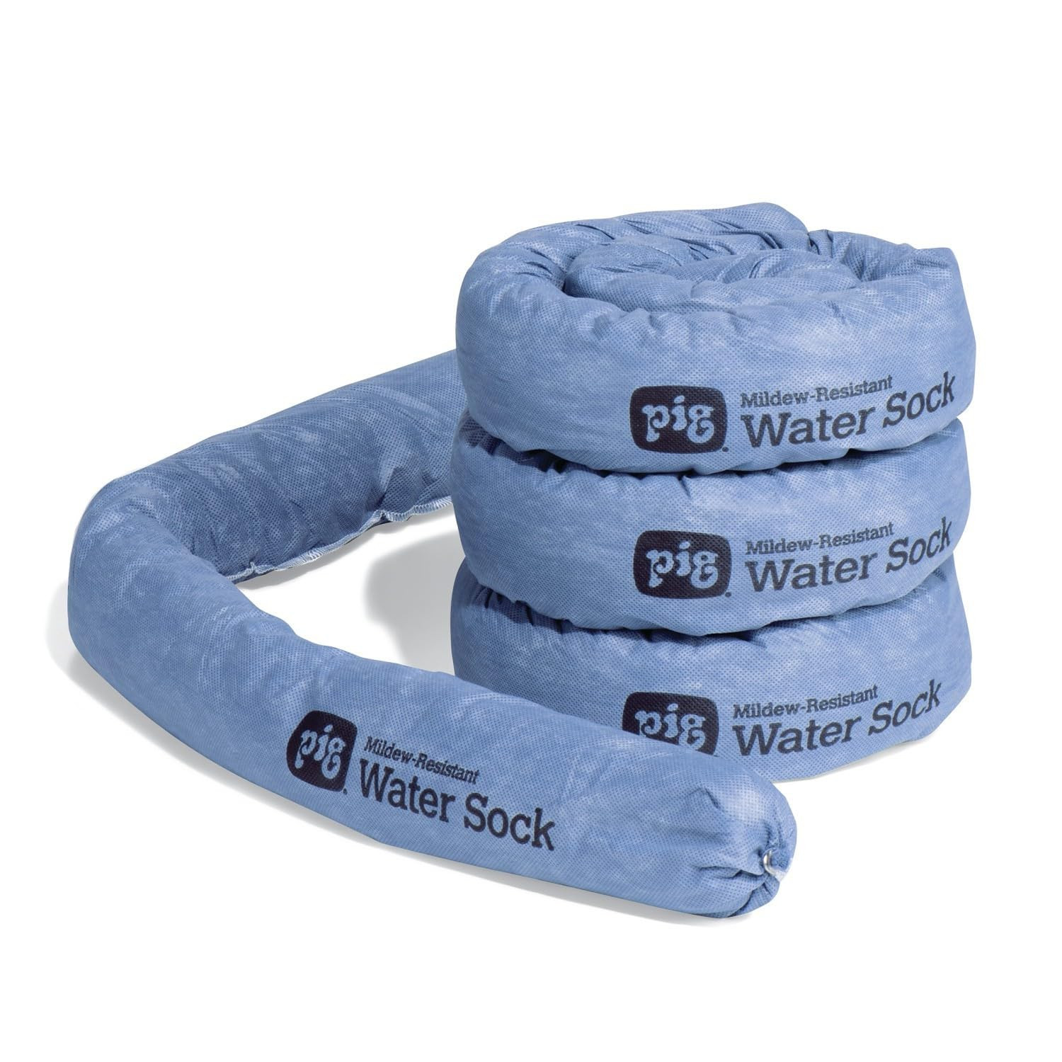 Mildew-Resistant Absorbent Sock | Water Absorbing Snake | 3″ W X 4′ L | Absorbs