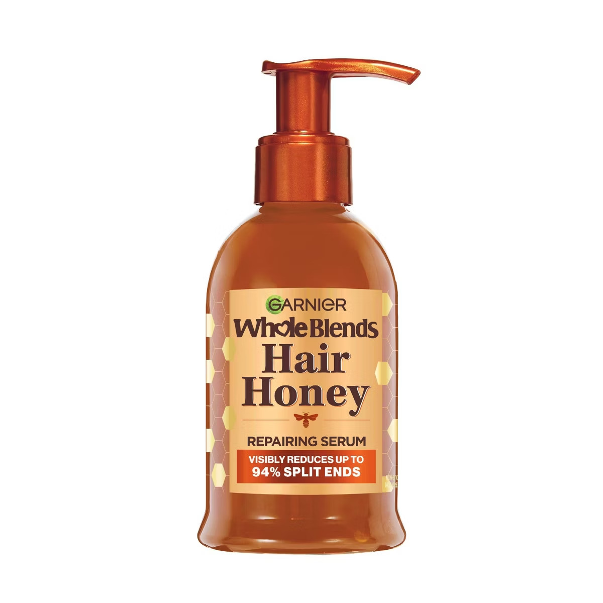 Garnier Whole Blends Honey Treasures Hair Repairing Leave-In Serum – 5.1 fl oz