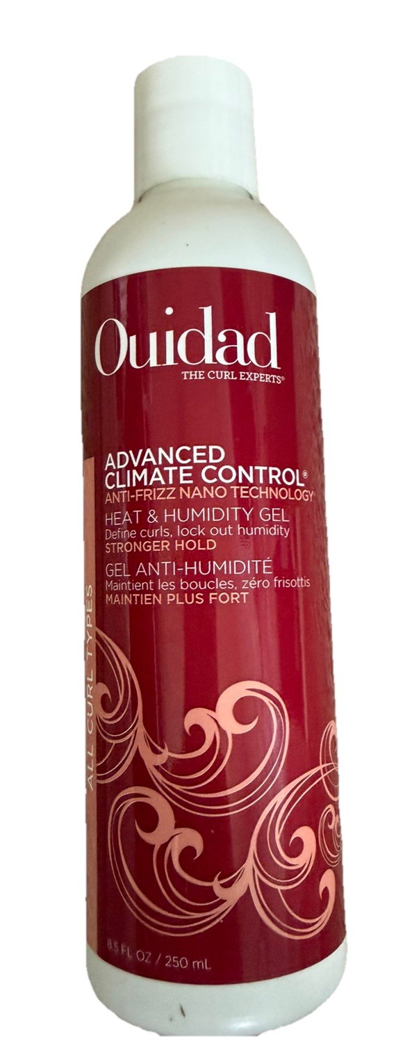 Ouidad Advanced Climate Control Heat & Humidity Gel Stronger Hold 8.5 oz