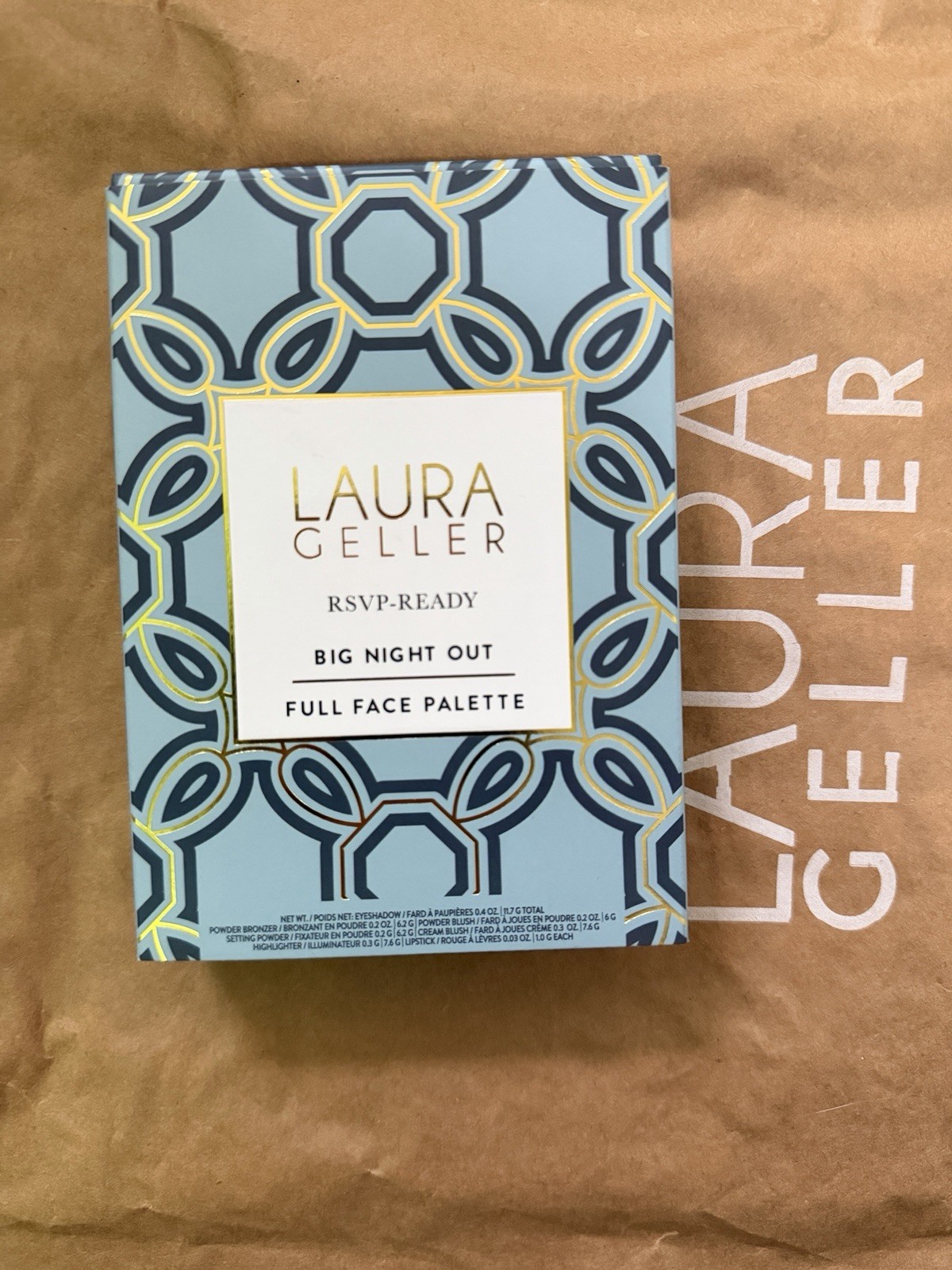 Laura Geller RSVP-Ready Big Night Out Full Face Travel Makeup Palette All-in-One
