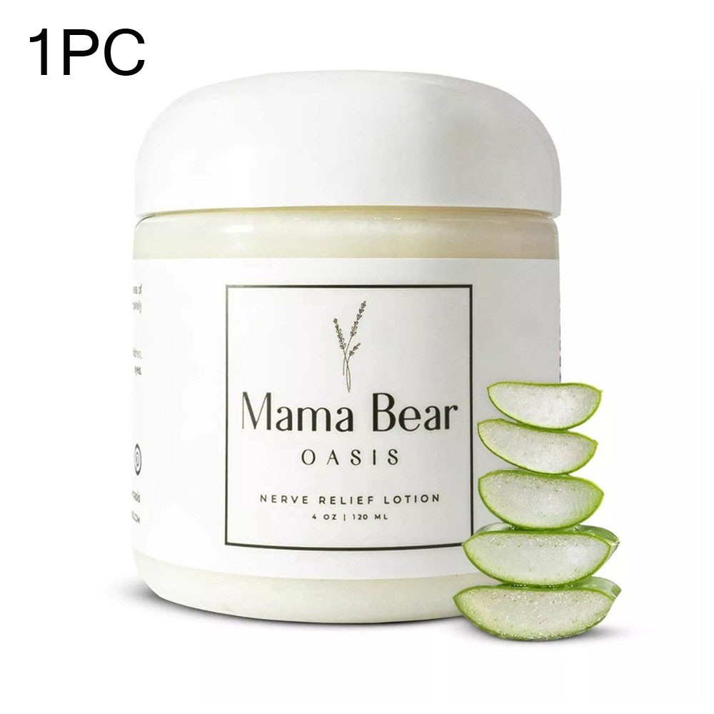 1/3X Mama Bear Oasis Lotion-Nerve Relief Cream for Foot,Hands,Legs,Natural care