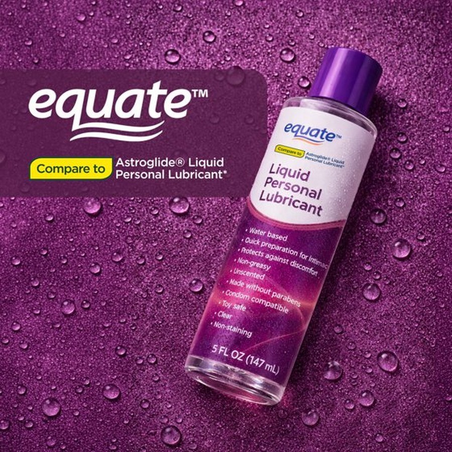 Equate Water Based Personal Lubricant Liquid, 5 oz Free Shipping US