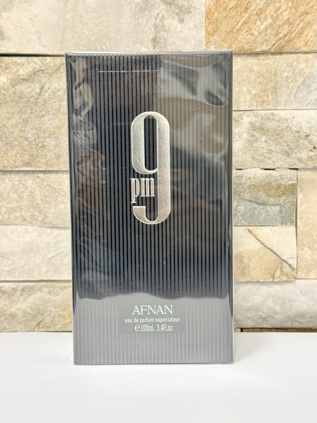 Afnan 9 PM Black EDP for Men 3.4 FL OZ / 100 ML Spray