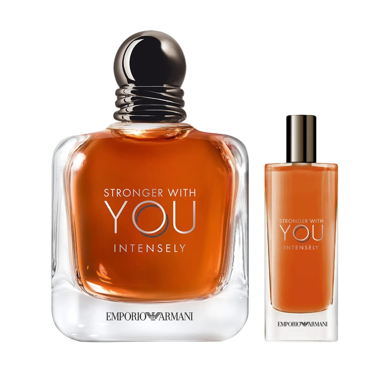 Emporio Armani Stronger With You Intensely Cologne 100ml + Free 15ml / Giorgio