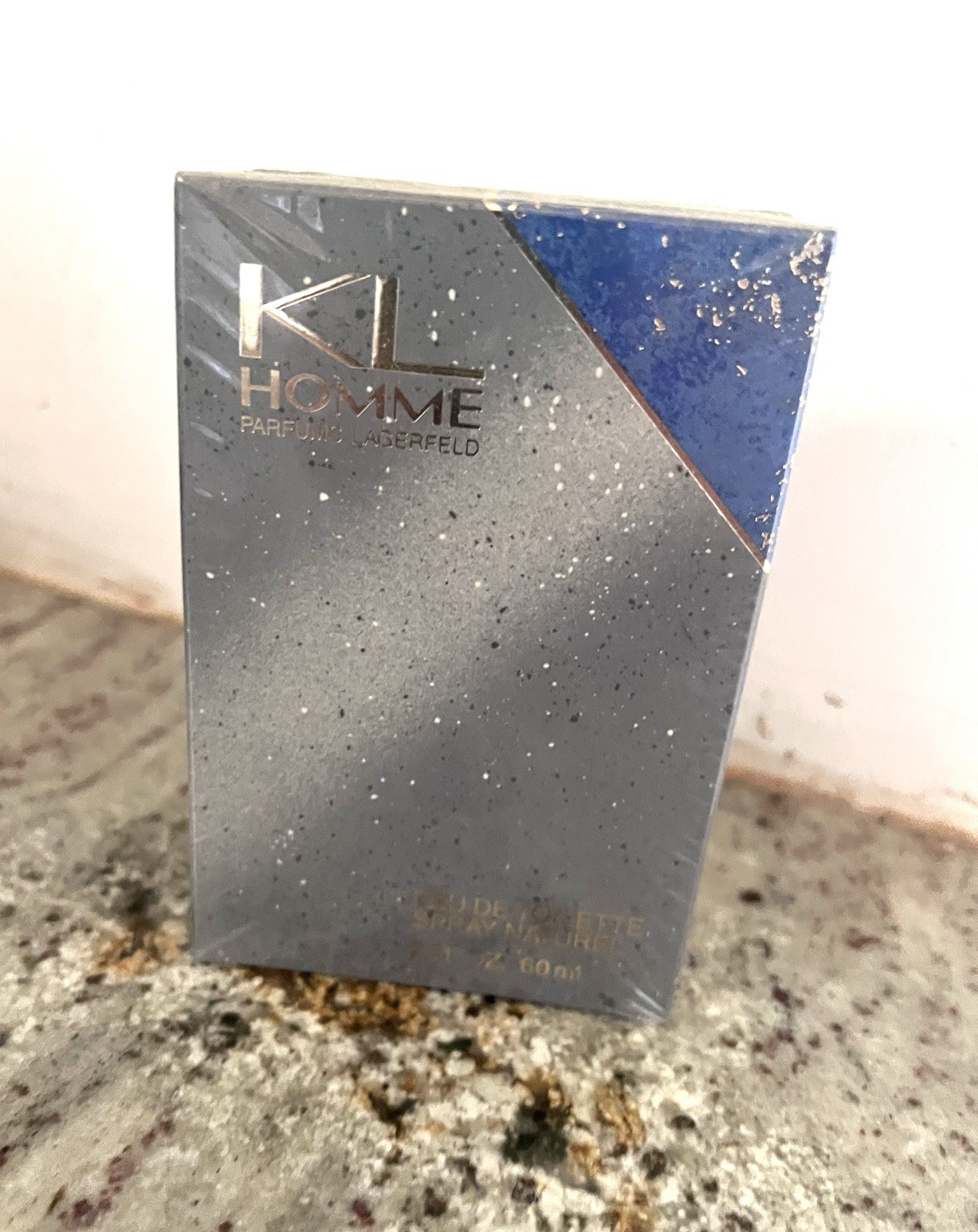 Karl Lagerfeld KL Homme Eau de Toilette Spray 2 oz / 60 ml Sealed -Discontinued