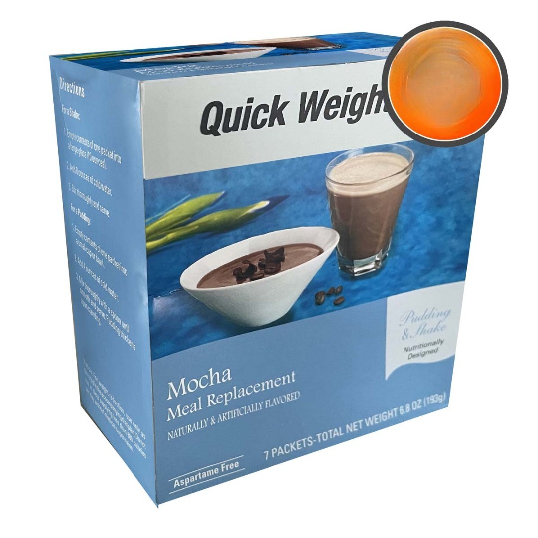 Single Unit Mocha Pudding & Shake