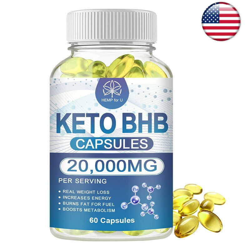1-5x KETO BHB Ketone FAT BURNER Weight Loss Diet Pills Ketosis 60 Capsules