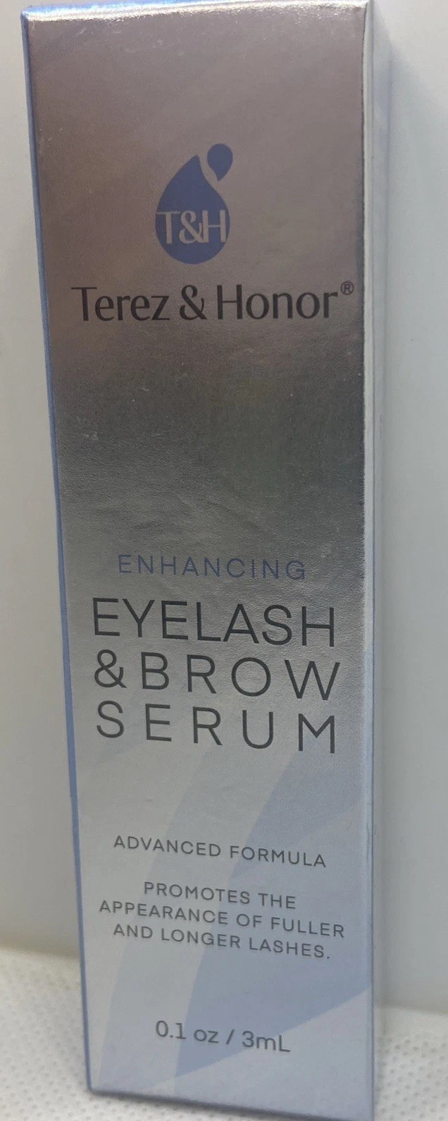 Terez & Honor Advanced Eyelash & Brow Serum .1 oz New in Box Sealed 08/2027