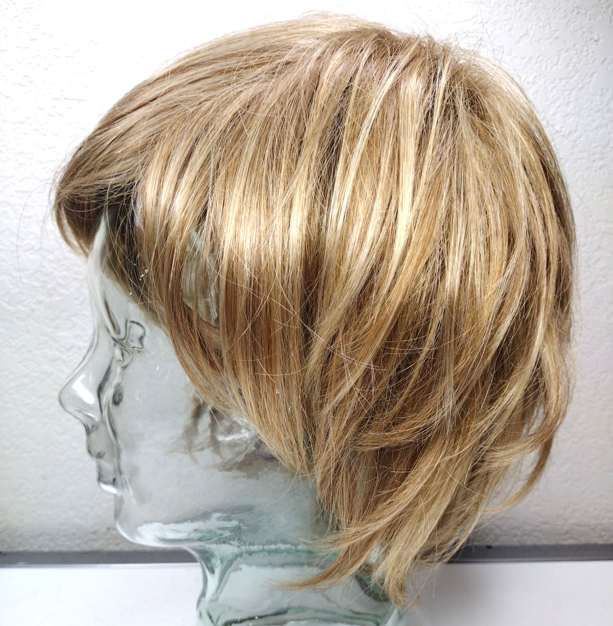 Gabor Honey Blonde Wig Modacrylic Fiber Made in Japan, Product Made in Indonesia