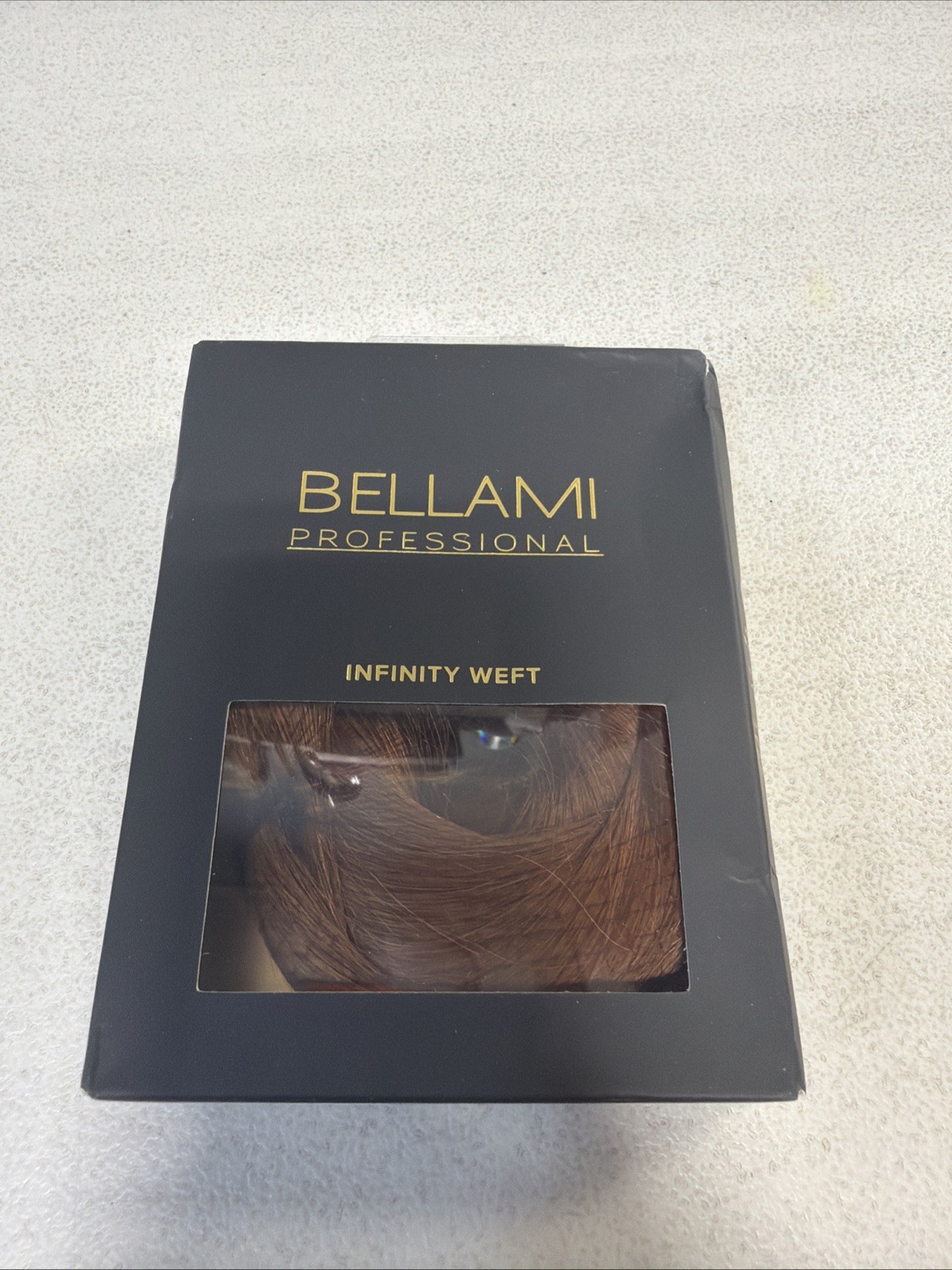 BELLAMI INFINITY WEFT Color Dark Chestnut Brown#10 24in-90g