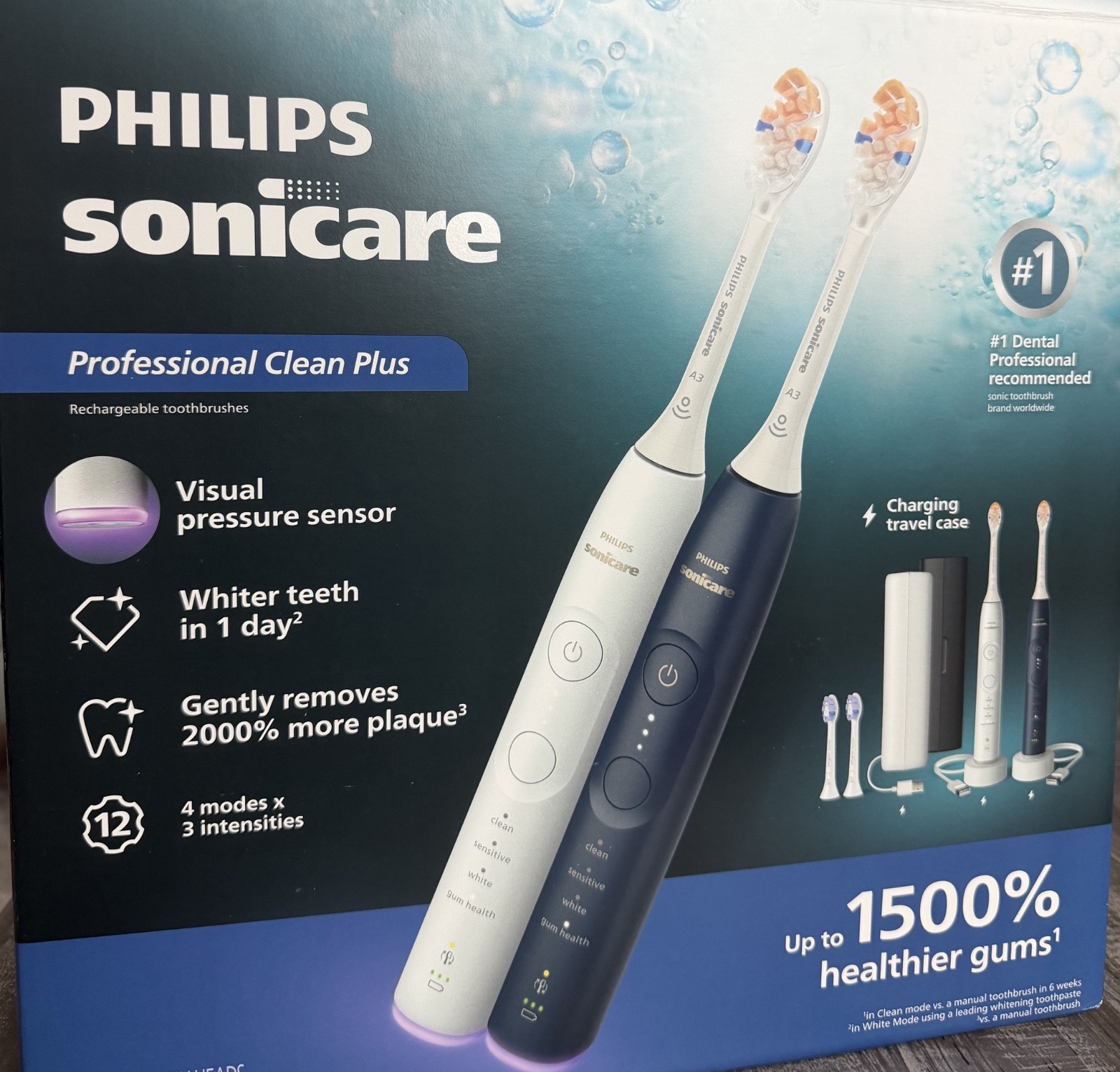 Philips Sonicare Professional Clean Plus 2-pack