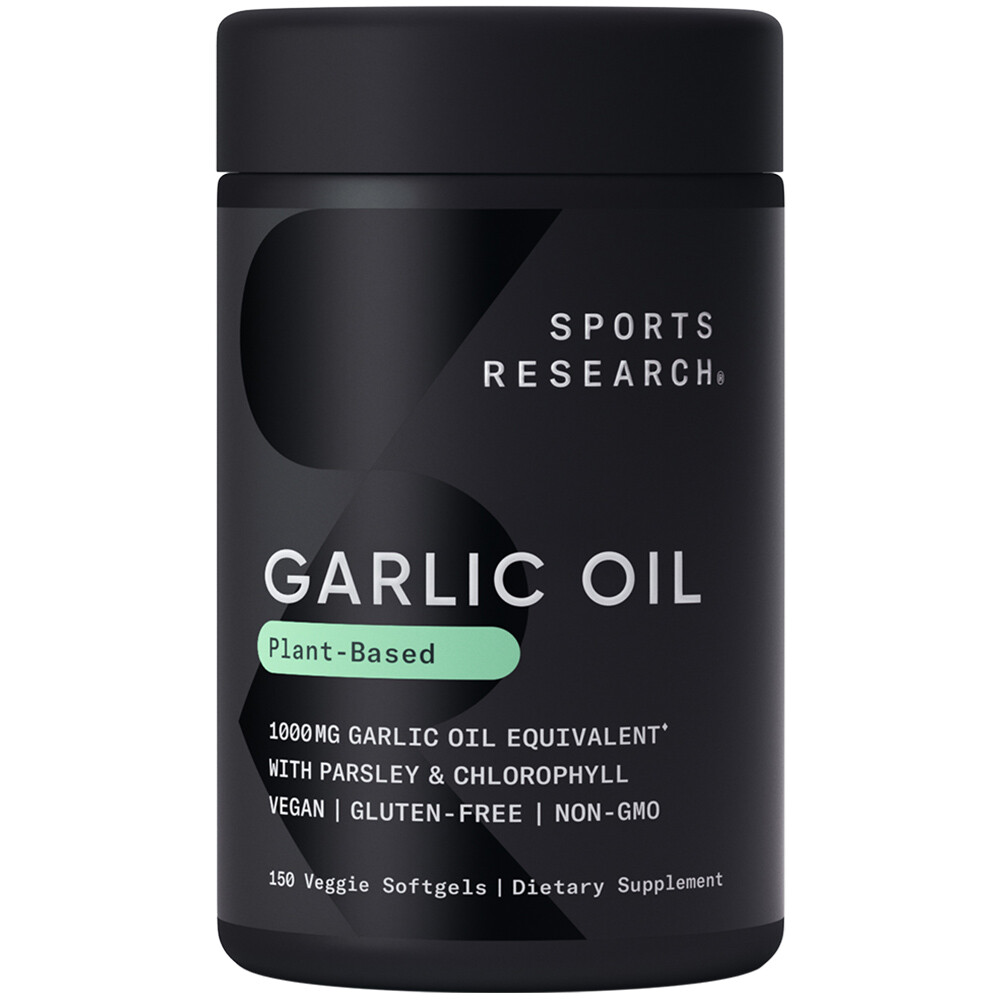 Garlic with Parsley 150 Softgels Odorless Non-GMO Vegan Certified