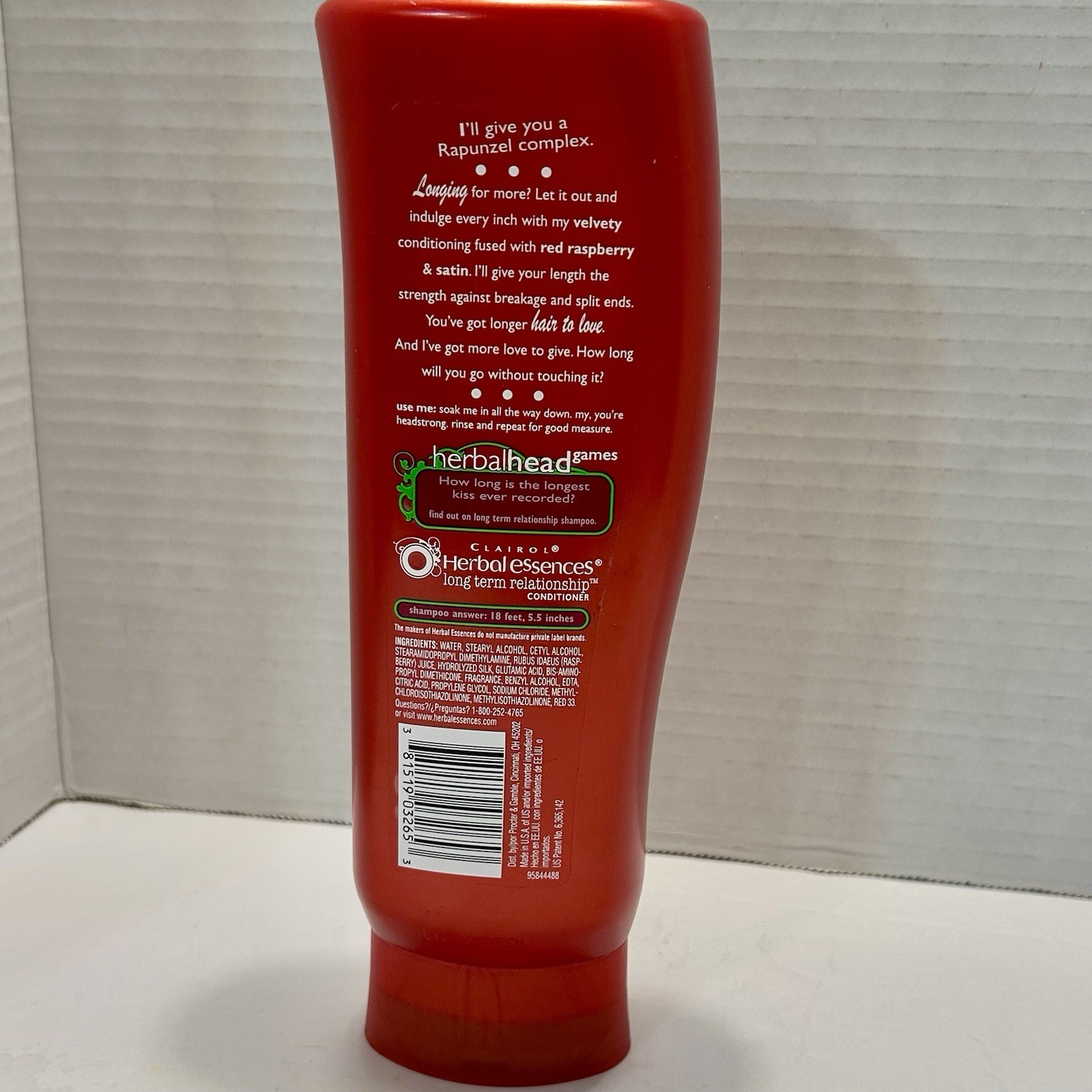 Herbal Essences Long Term Relationship Conditioner BONUS 40% MORE 17 OZ Satin.