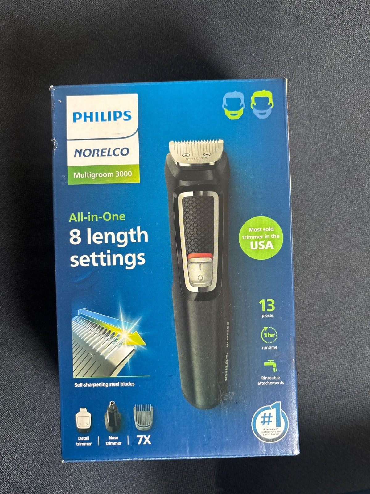 Philips Norelco Multi Groomer Trimmer MG3740/40 [NEW, SEALED]