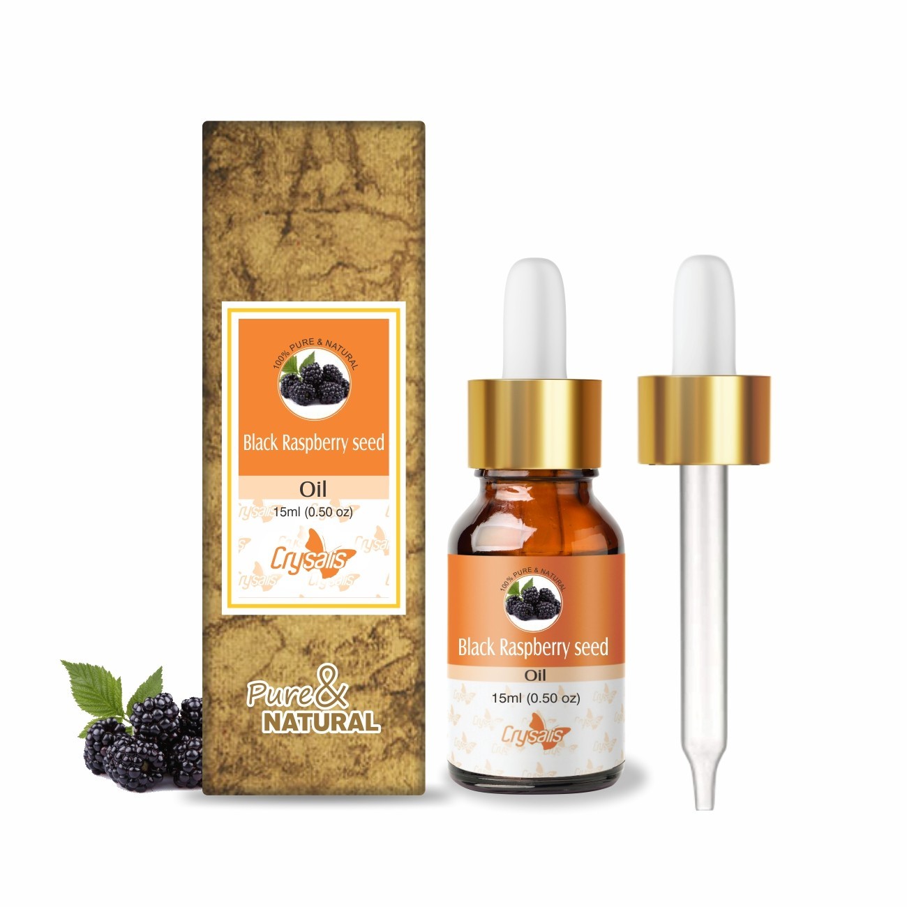 New Black Raspberry Seed Carrier Oil – 100% Pure & Natural | 10ml–5000ml