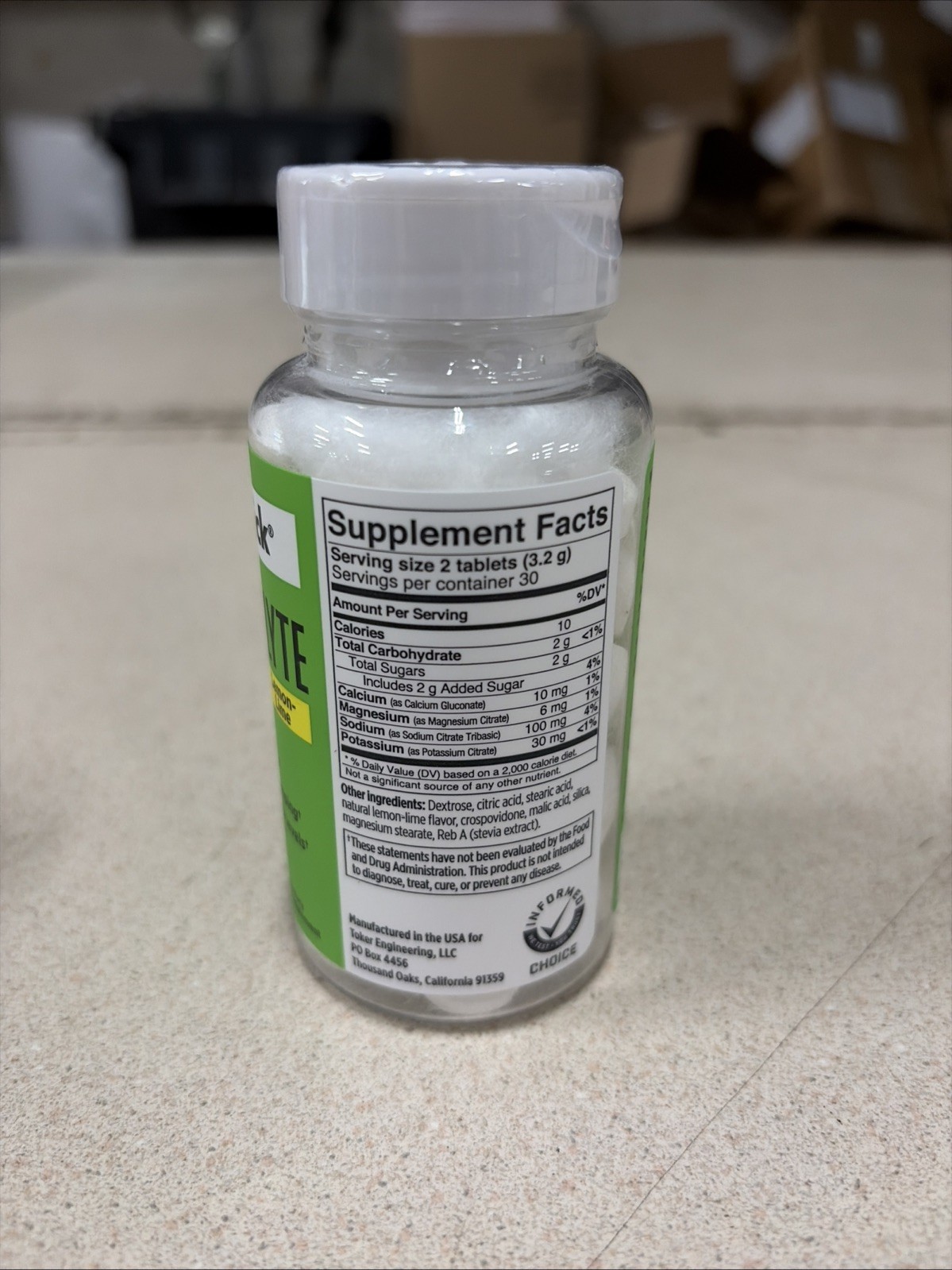 SaltStick FASTCHEWS Chewable Electrolyte Replacement, EXP: 11/2025, 4-PACK
