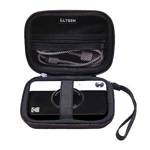 LTGEM Case for KODAK Step Instant Smartphone Photo Printer, Compatible 1.Black