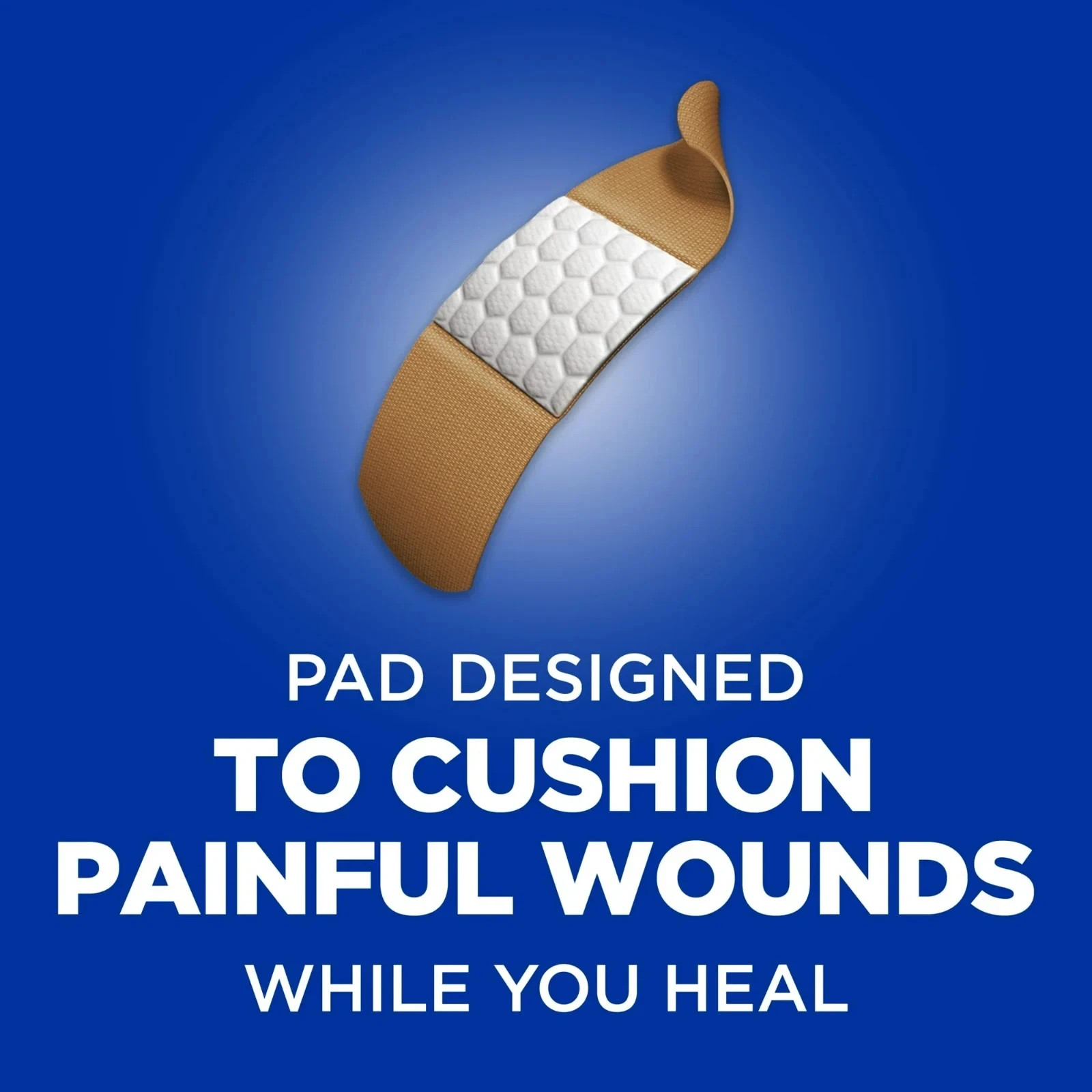 Band-Aid Brand Flexible Fabric Sterile Adhesive Bandages, Comfortable 100 Count.