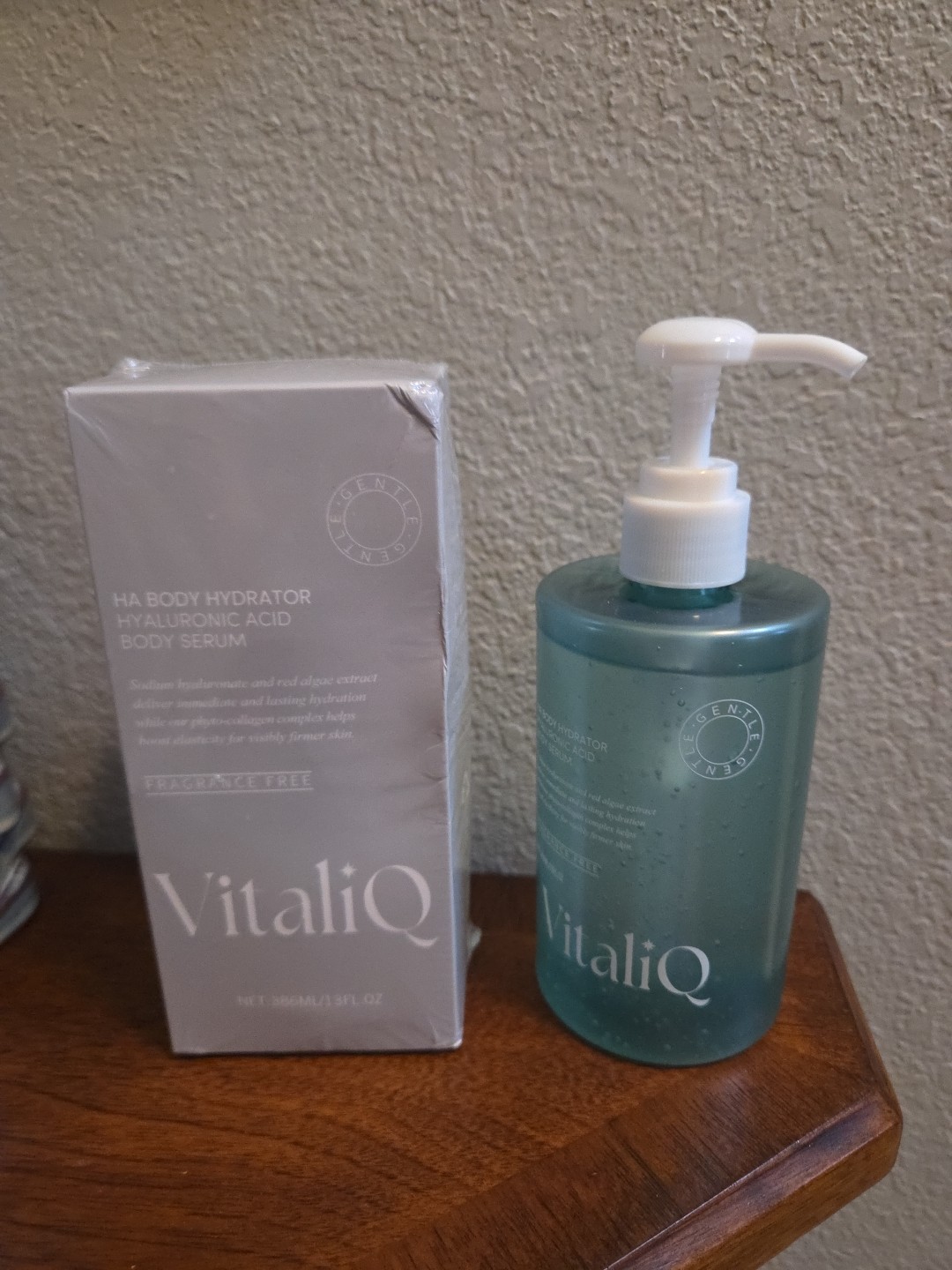 Vitaliq HA Hydrator Hyaluronic Acid Body Serum 13 fl oz New in Sealed Box