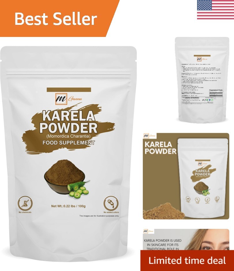 Bitter Melon Powder 3.52 oz – Chemical-Free & Nutrient-Rich Wellness