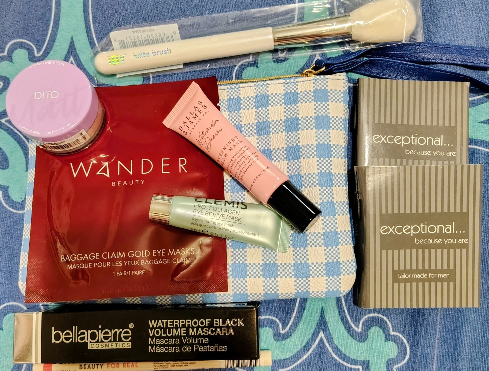 Ipsy Makeup Bag With Mixed Makeup