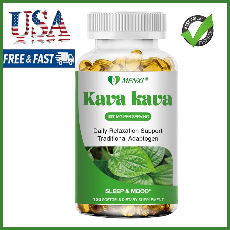 Natural Relaxing Mood Sleep Support 120 Vegan Capsules 1000mg Extra Strength USA