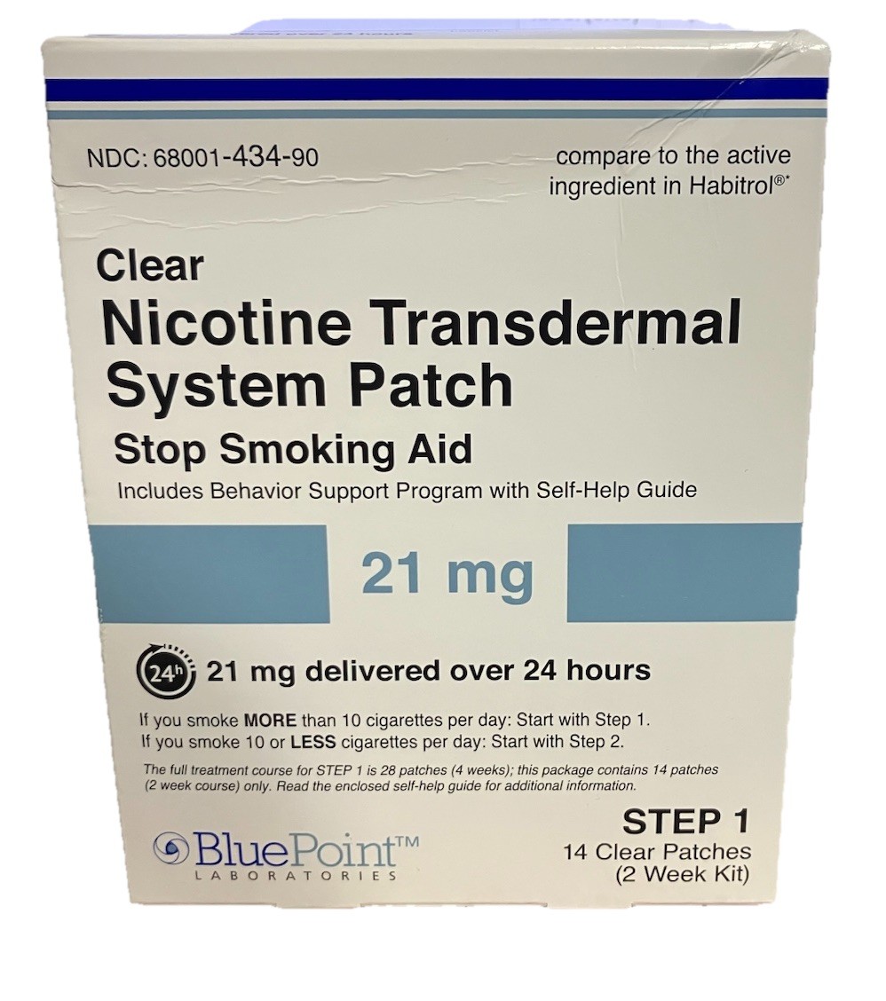 Habitrol Nicotine Transdermal System Patch~Step 1~21MG~Exp~11/28~$16.77~FR SHIP