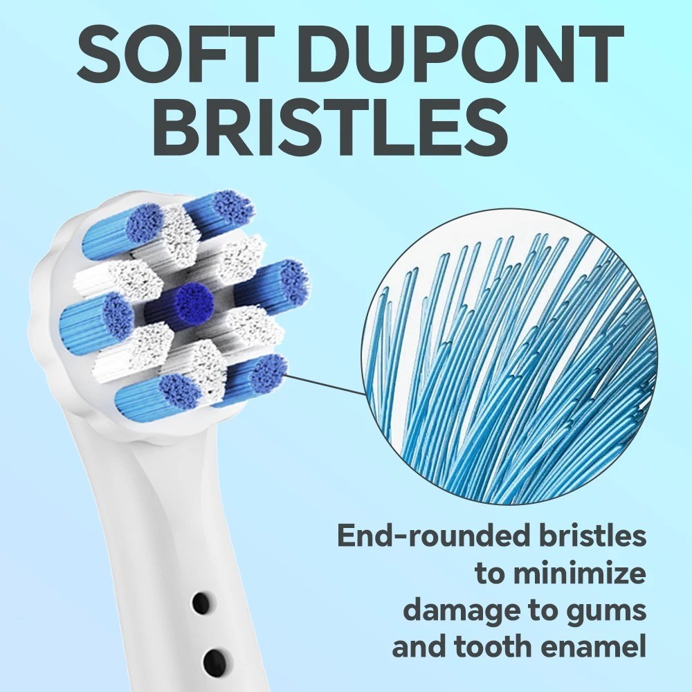 Replacement Toothbrush Heads for Oral-B iO 3/4/5/6/7/8/9/10 Pack of 8