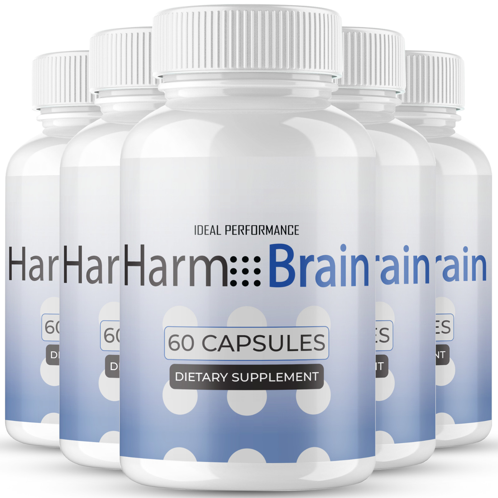 Harmobrain Capsules, Official Harmo Brain Supplement for Brain Health (5 Pack)