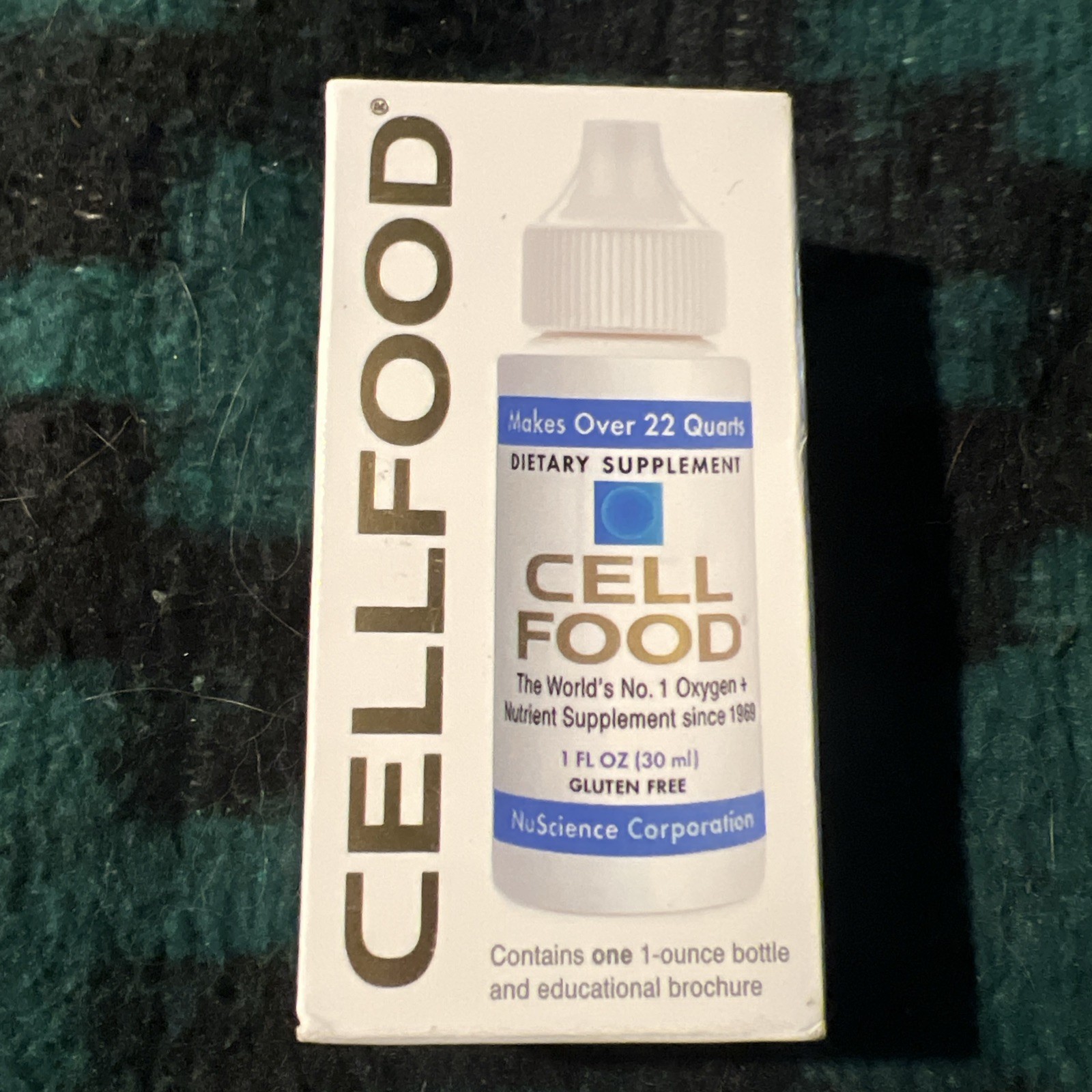 Cellfood Liquid Concentrate 1 fl oz FRESH MADE IN USA, Exp. 04/2030