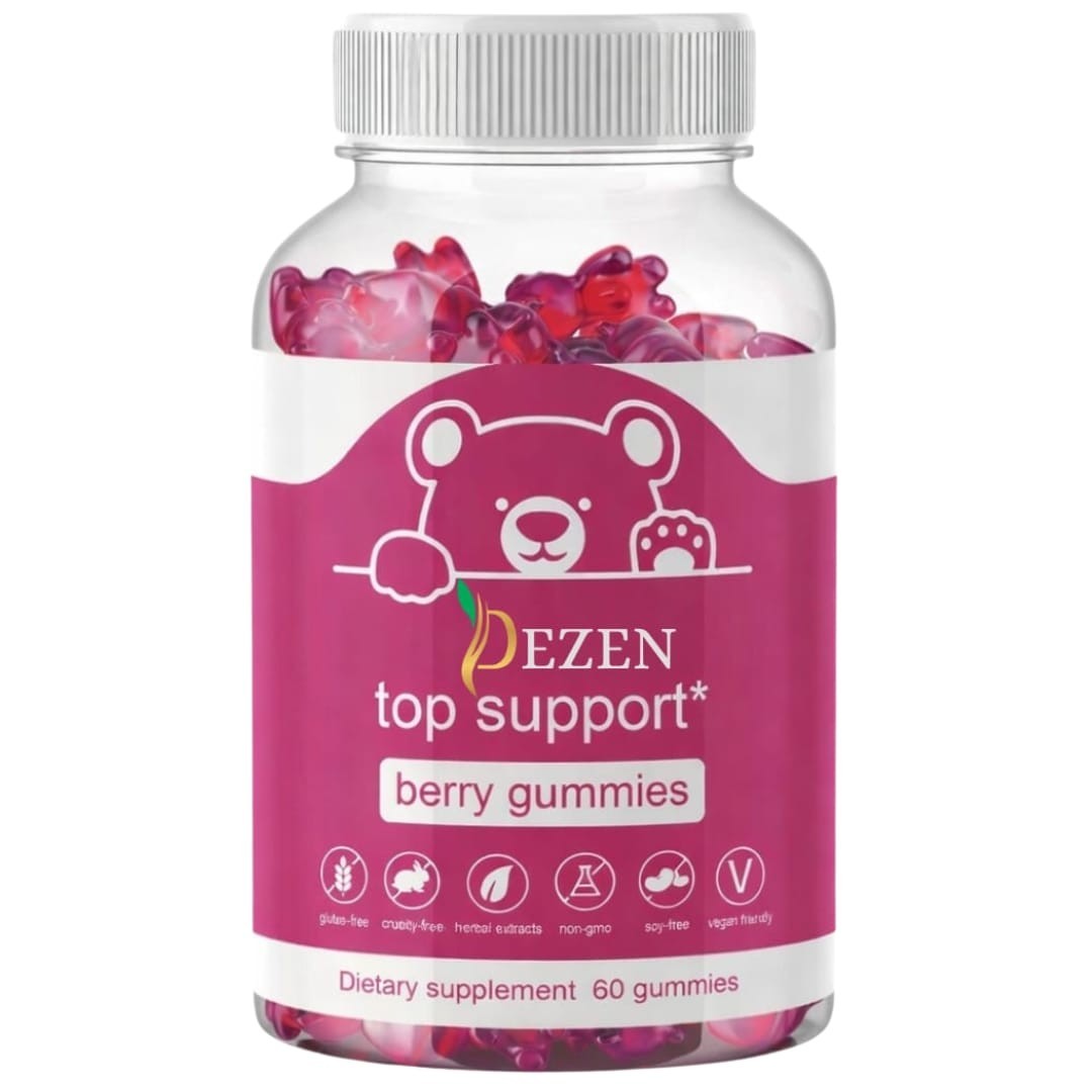 Breast Enhancement Gummies for Women, Girls Chest Growth Supplements 60Pcs Each