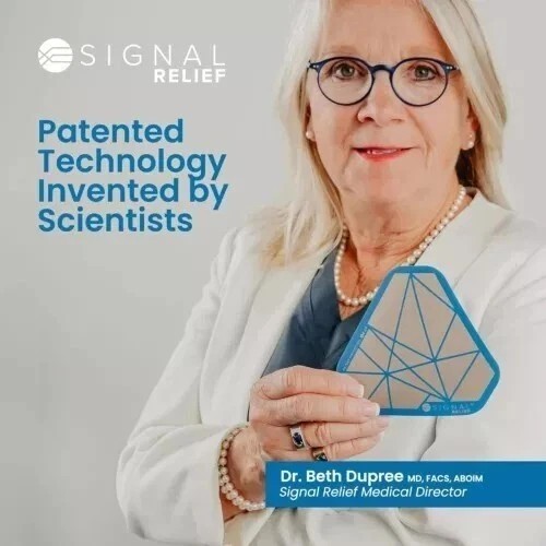 Signal Technology Pain Relief Patches Durable Back & Leg Relief Bundled 1-Pack-]