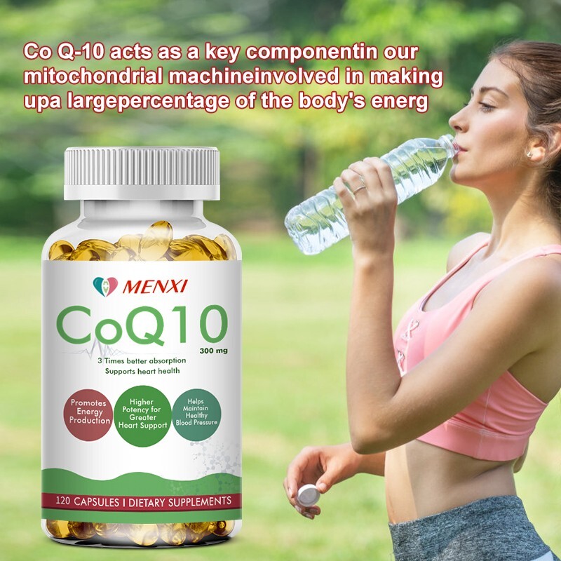 CoQ-10 300mg 240 Softgels Coq10 Co Q10 Coenzyme Heart Support NON GMO Free Ship