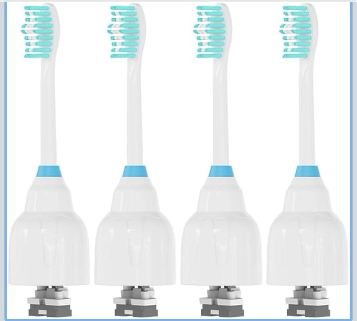 Replacement Brush Heads Compatible with Philips Sonicare E-Series (4 Pack) New
