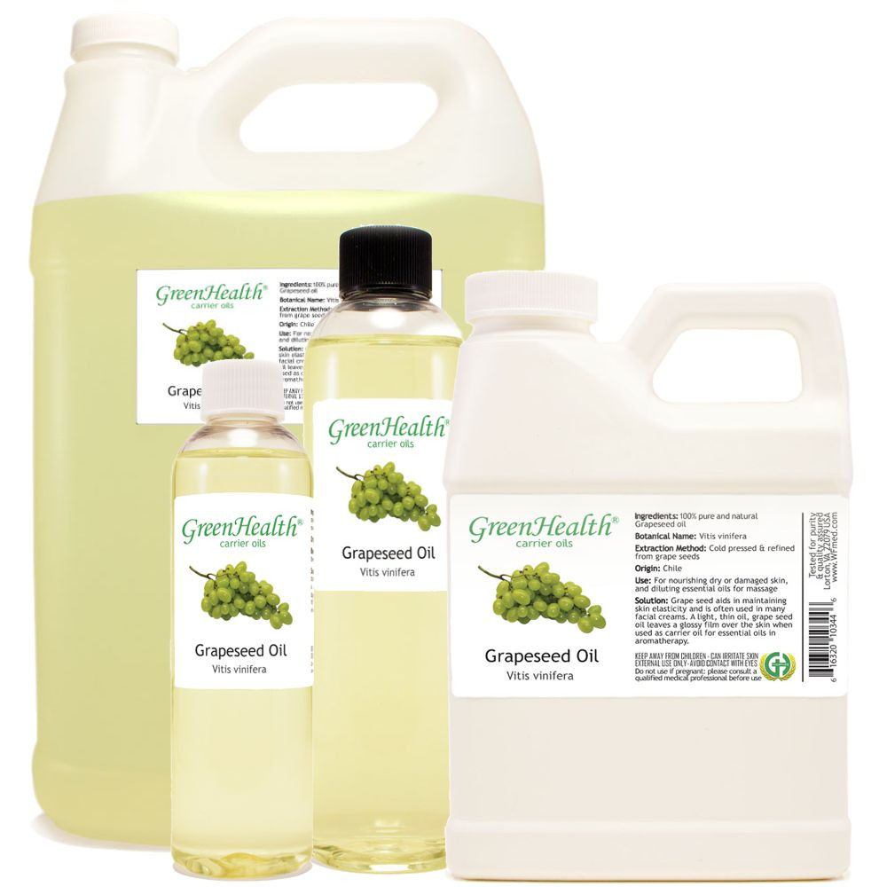 Grapeseed Carrier Oil (100% Pure/Natural) FREE SHIPPING